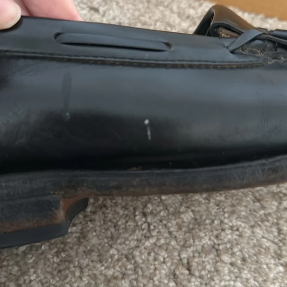 SAS Loafer Kiltie Tassel Slip On Shoes Men's Size 13 Slim Black Leather Comfort